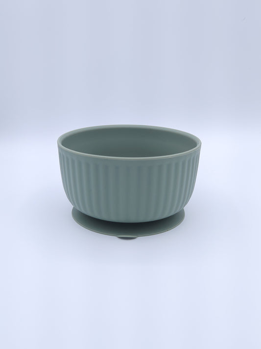 Ribbed Suction Baby Bowl