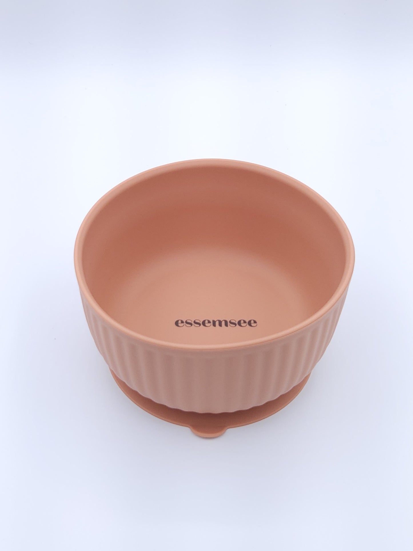 Ribbed Suction Baby Bowl